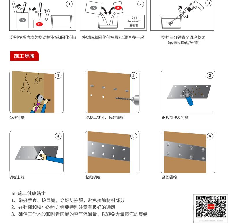 包钢泉港粘钢加固施工过程